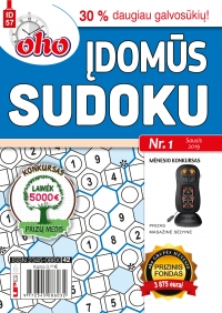 ID 57 oho 10 min. Įdomūs sudoku ID 57 oho 10 min. Įdomūs sudoku